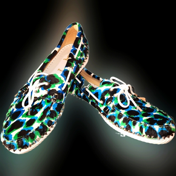 Christian Louboutin Steckel Flat Lepardino - Picture 2 of 8